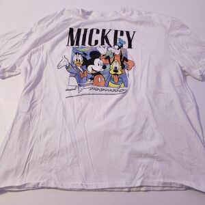 Disney White Mickey Mouse Tee